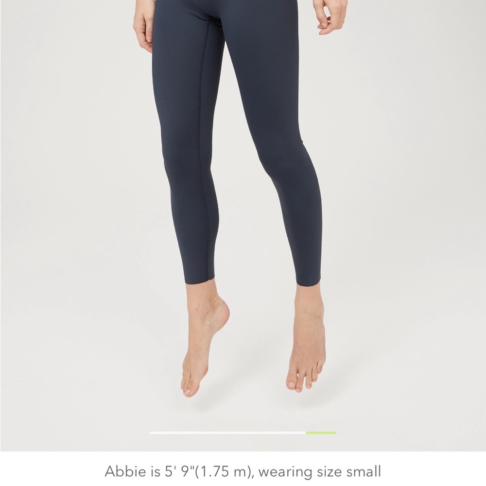 Offline by Aerie Goals High Waisted Leggings in Steel Blue